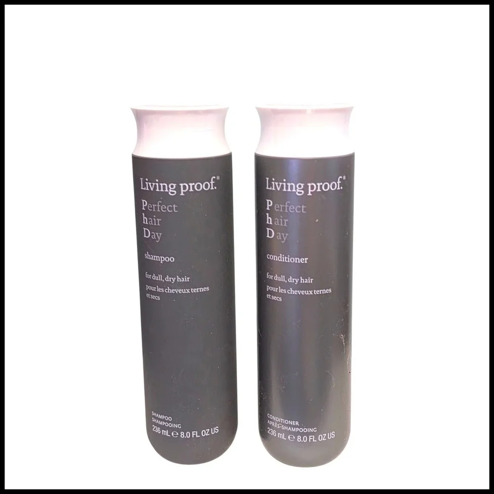 Living Proof Perfect hair Day PhD Shampoo and Conditioner Set 8oz Dull Dry Hair